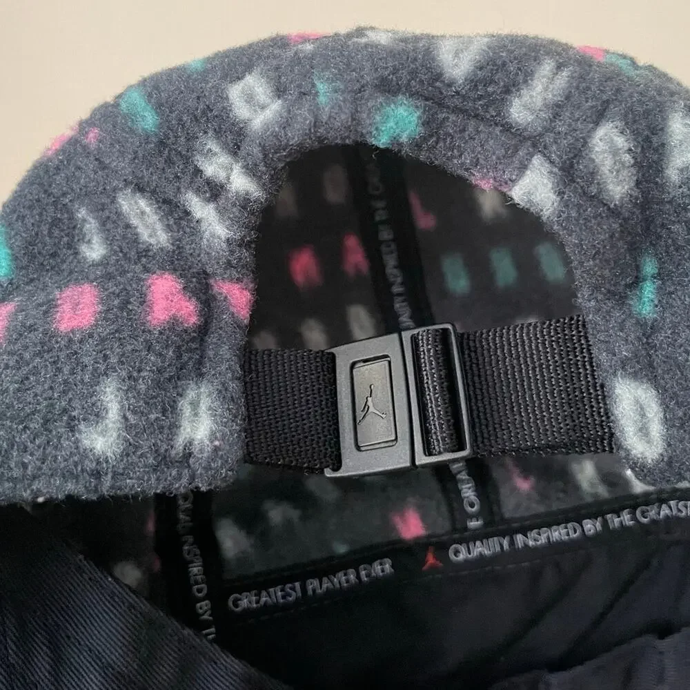 Jordan Sport DNA AW84 Unisex OS Black Fleece 5 Panel Cap